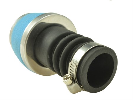Powerfilter Blau zu PHBG Vergaser (28mm Anschluss)