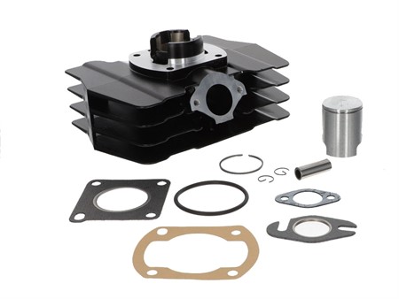 Kit cylindre AKOA Ø45mm alu racing, moteur vélomoteur Sachs 503 AB / ADV / AC (cylindre radial)