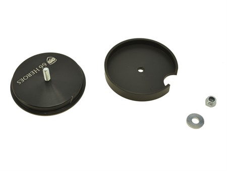 Tachoblende Hercules Ø 48 mm (schwarz)