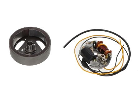 Allumage complet Sachs, rotation gauche (46.5mm), vélomoteurs Sachs 504
