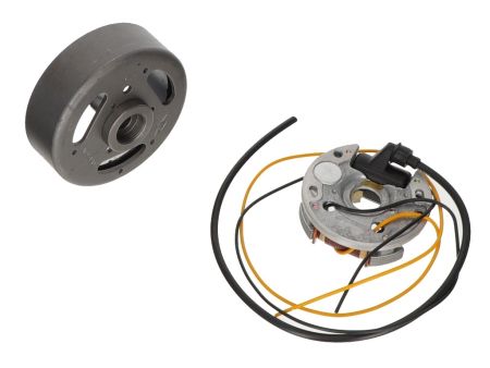 Allumage complet Sachs, rotation gauche (46.5mm), vélomoteurs Sachs 504