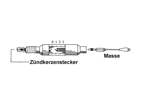 Zündfunkentester Buzzetti (Funkenstrecke)