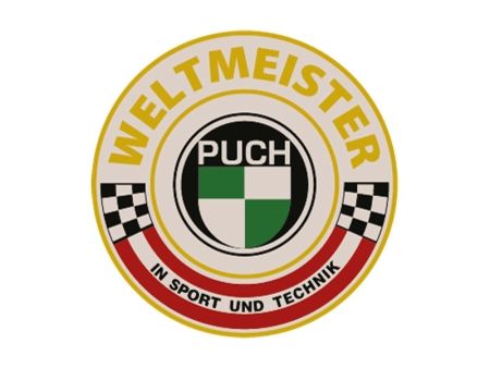 Weltmeister Aufkleber Puch Ø53 mm Weltmeister Aufkleber Puch Ø53 mm