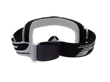 Masque cross lunette ProGrip 3201 Atzaki, blanc