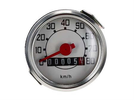 Compteur de vitesse VEGLIA Ø 48mm filetage M11- 80km/h