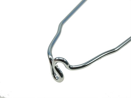 Renfort support rigidificateur de garde boue avant, 360mm chrome, universel vélomoteurs Puch Maxi-Velux, Sachs 502-503, Tigra etc...