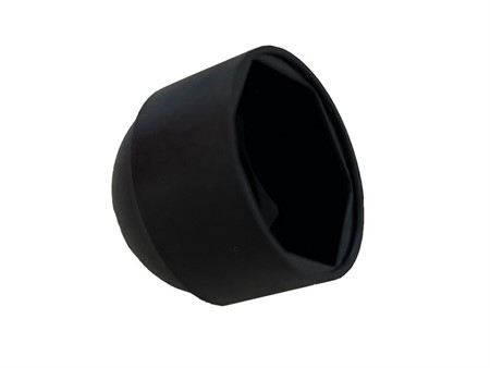 Radmutternabdeckung schwarz für 19mm Radmuttern / universal (M12)