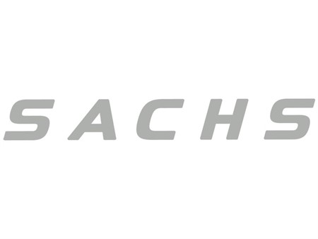 Autocollant stickers SACHS gris, 150x20mm Autocollant stickers SACHS gris, 150x20mm