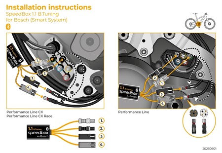 Tuningmodul E-Bike SpeedBox 1.1 B.Tuning für Bosch (Smart System)