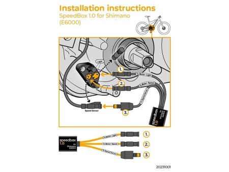 Tuningmodul E-Bike SpeedBox 1.0 für Shimano E6000