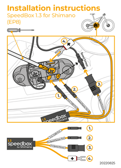 Tuningmodul E-Bike SpeedBox 1.3 für Shimano (EP8)