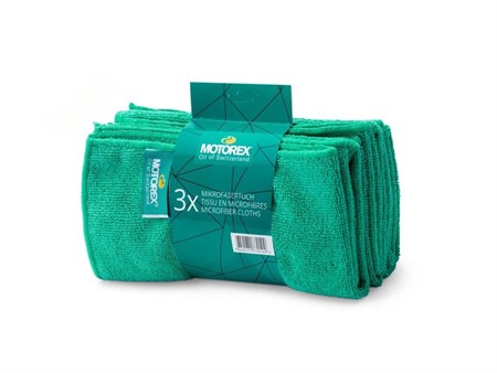 Chiffon microfibre Motorex (set de 3)