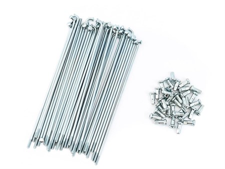 Jeu de rayons ave embout, 157x2.9mm, roue arrière vélomoteurs Piaggio CIao