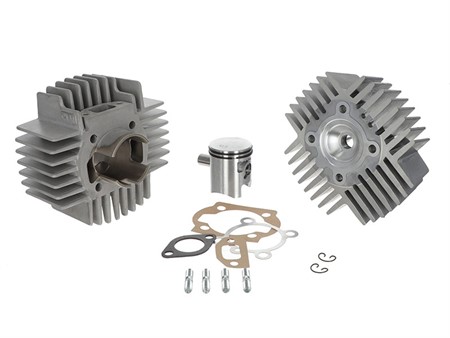 Kit cylindre AKOA Tuning 60cc 42mm, avec culasse, CH12 extérieur 100% original, vélomoteurs Puch