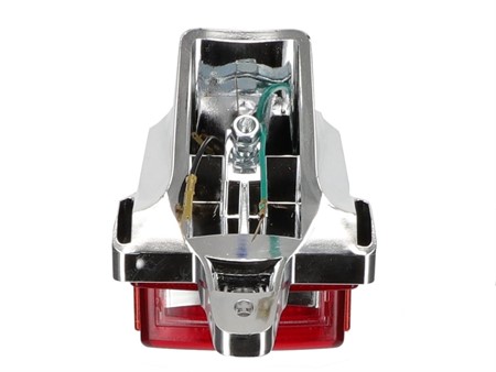 Rücklicht Tomos A35, A3, S25 Chrom / rot