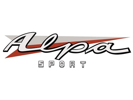 Aufkleber Alpa Sport (105x28mm) Aufkleber Alpa Sport (105x28mm)