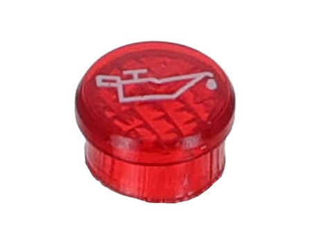 Öl Kontroll - Lampe / Abdeckung rot