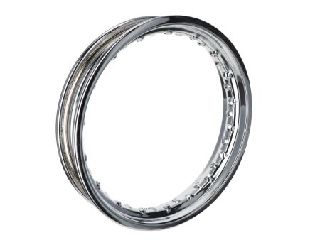 Felgenring 1.85 x 12" Chrom (65mm)