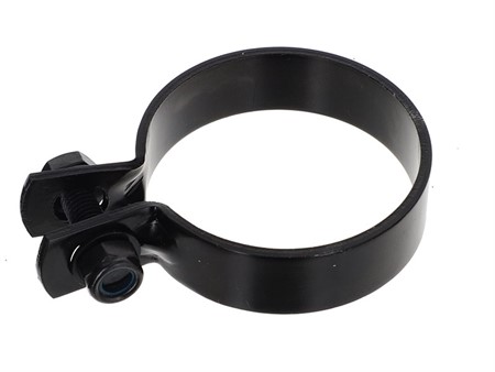 Collier bride pour silencieux d'échappement (renforcé), couleur noir, Ø 60mm