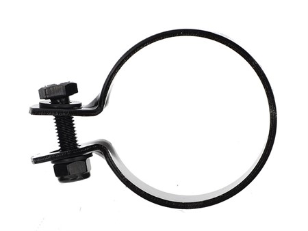 Collier bride pour silencieux d'échappement (renforcé), couleur noir, Ø 60mm
