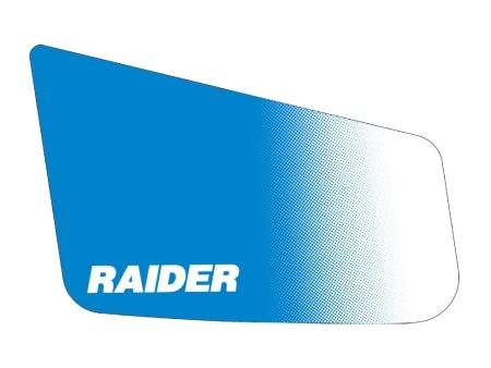 Aufkleber Fantic Issimo Raider (blau-weiss)