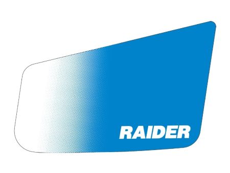 Aufkleber Fantic Issimo Raider (blau-weiss)