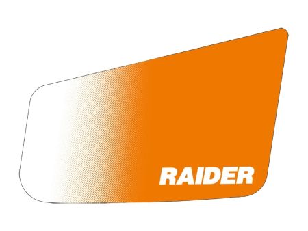 Aufkleber Fantic Issimo Raider (orange-weiss)