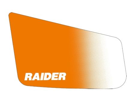 Aufkleber Fantic Issimo Raider (orange-weiss)