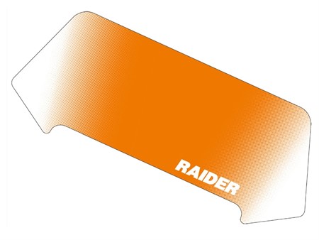 Aufkleber Fantic Issimo Raider (orange-weiss)
