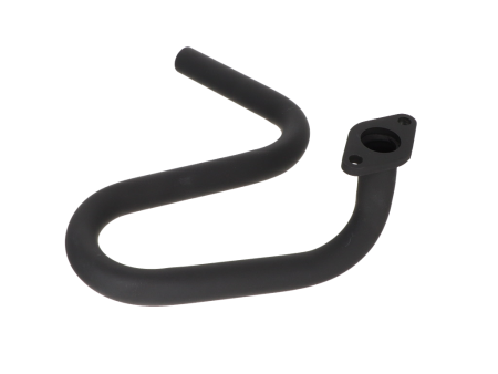 Coude d'échappement original noir, vélomoteur Puch Supermaxi LG1/LG2 catalysé Coude d'échappement original noir, vélomoteur Puch Supermaxi LG1/LG2 catalysé