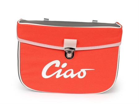 Seitentasche Piaggio Ciao Orange - Grau