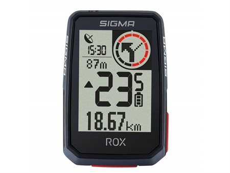 Tableau de bord GPS vitesse, trajets, SIGMA ROX 2.0