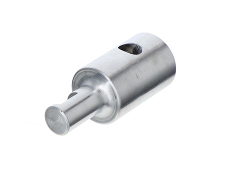 Rallonge inox + 48mm pour axe de pédalier, unviersel vélomoteurs