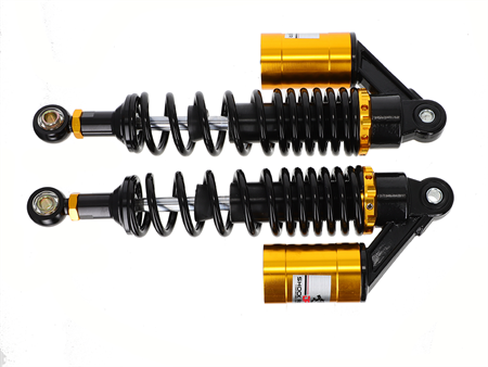 Stossdämpfer hinten 320 mm universal schwarz / gold M8