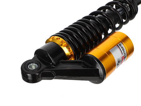 Stossdämpfer hinten 320 mm universal schwarz / gold M8