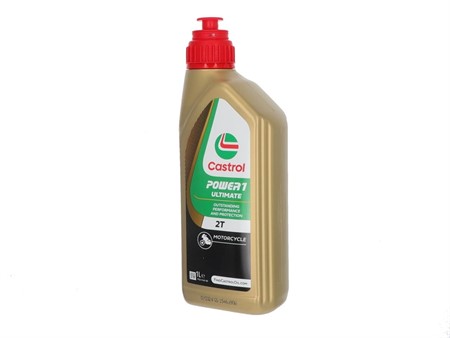 Huile 2 temps 100% syntèse Castrol Power 1 ULTIMATE Huile 2 temps 100% syntèse Castrol Power 1 ULTIMATE