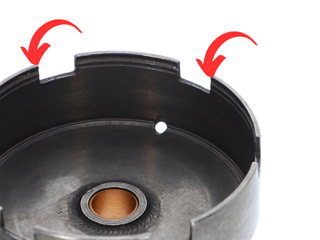 Kupplungskorb 21 Zähne verstärkt (spezial) Puch E50 Motor