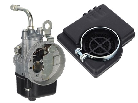 Kit carburateur Dell'Orto SHA 13/13 avec filtre Polini, vélomoteurs Piaggio Ciao Kit carburateur Dell'Orto SHA 13/13 avec filtre Polini, vélomoteurs Piaggio Ciao