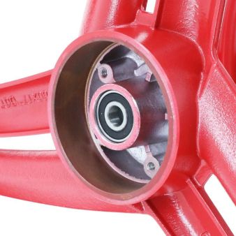 Paire de jante alu rouge 17", vélomoteurs 103 SP-MVL