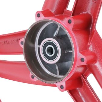 Paire de jante alu rouge 17", vélomoteurs 103 SP-MVL