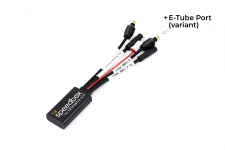 Tuningmodul E-Bike SpeedBox 1.2 +E-Tube-Anschluss, für Shimano (E8000, E7000, E6100, E5000)