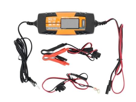 Batterielader / Ladegerät 6-12V SC Power SCZ60, mit Erhaltungsladefunktion Batterielader / Ladegerät 6-12V SC Power SCZ60, mit Erhaltungsladefunktion