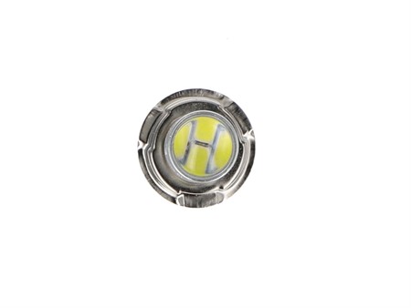 Birne 12V LED weiss mit Kragen, Sockel P26S