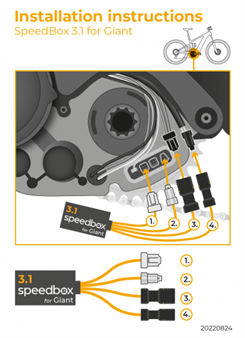 Tuningmodul E-Bike SpeedBox 3.1 für Giant (RideControl Go)