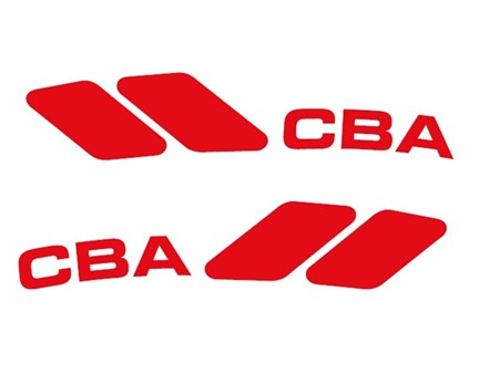 Autocollant Gilera CBA / garde-boue gauche et droit