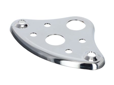 Gabelplatte Chrom universal 8 Loch Gabelplatte Chrom universal 8 Loch