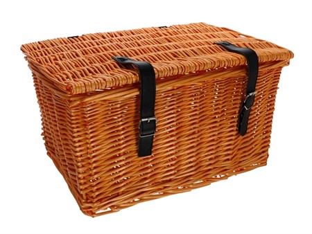 Rattan Korb hellbraun (Paprika) geflechtet Rattan Korb hellbraun (Paprika) geflechtet