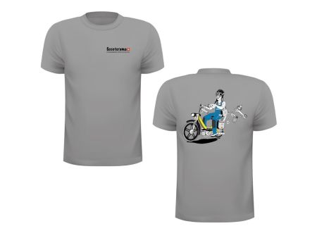 T-Shirt imprimé SCOOTERAMA, Taille : S T-Shirt imprimé SCOOTERAMA, Taille : S