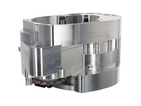 Carter moteur alu fraisé CNC, type vélomoteurs SACHS 503 / 3 vitesses (CNC)