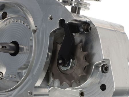 Carter moteur alu fraisé CNC, type vélomoteurs SACHS 503 / 3 vitesses (CNC)